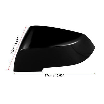 Harfington Pair Exterior Left Right Side Rear View Mirror Cover Cap 51167292745 51167292746 for BMW 435i 2014-2016