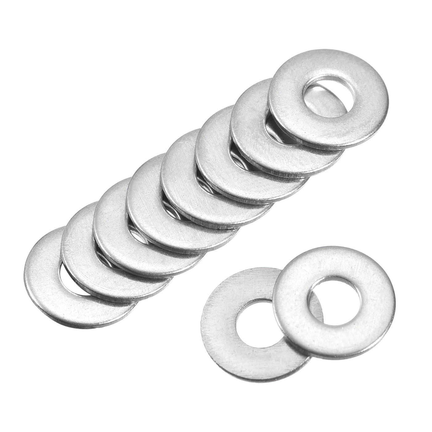 uxcell Uxcell 316 Stainless Steel Flat Washer for Machine, Furniture