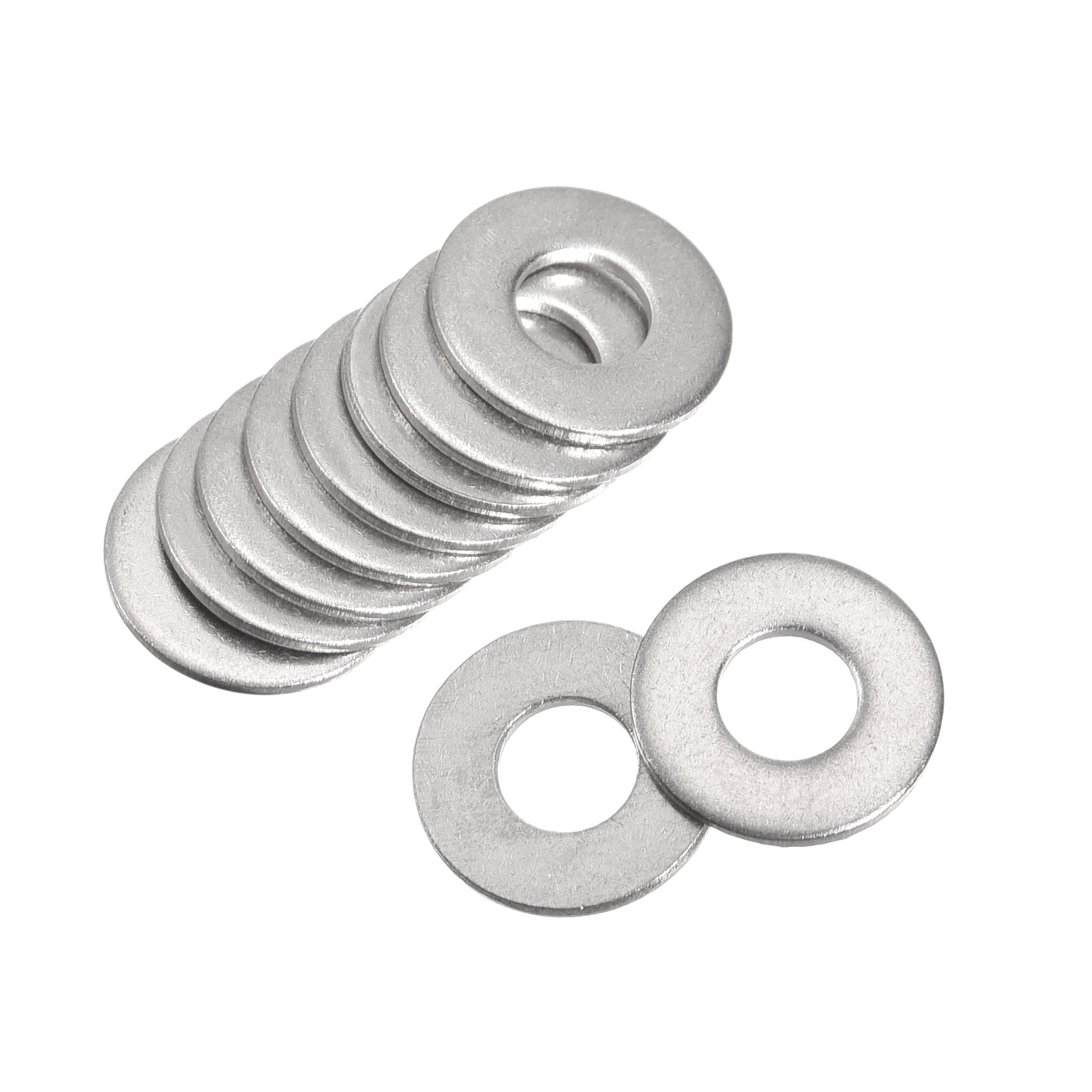 uxcell Uxcell 316 Stainless Steel Flat Washer Fastener for Screw Bolt, Furniture