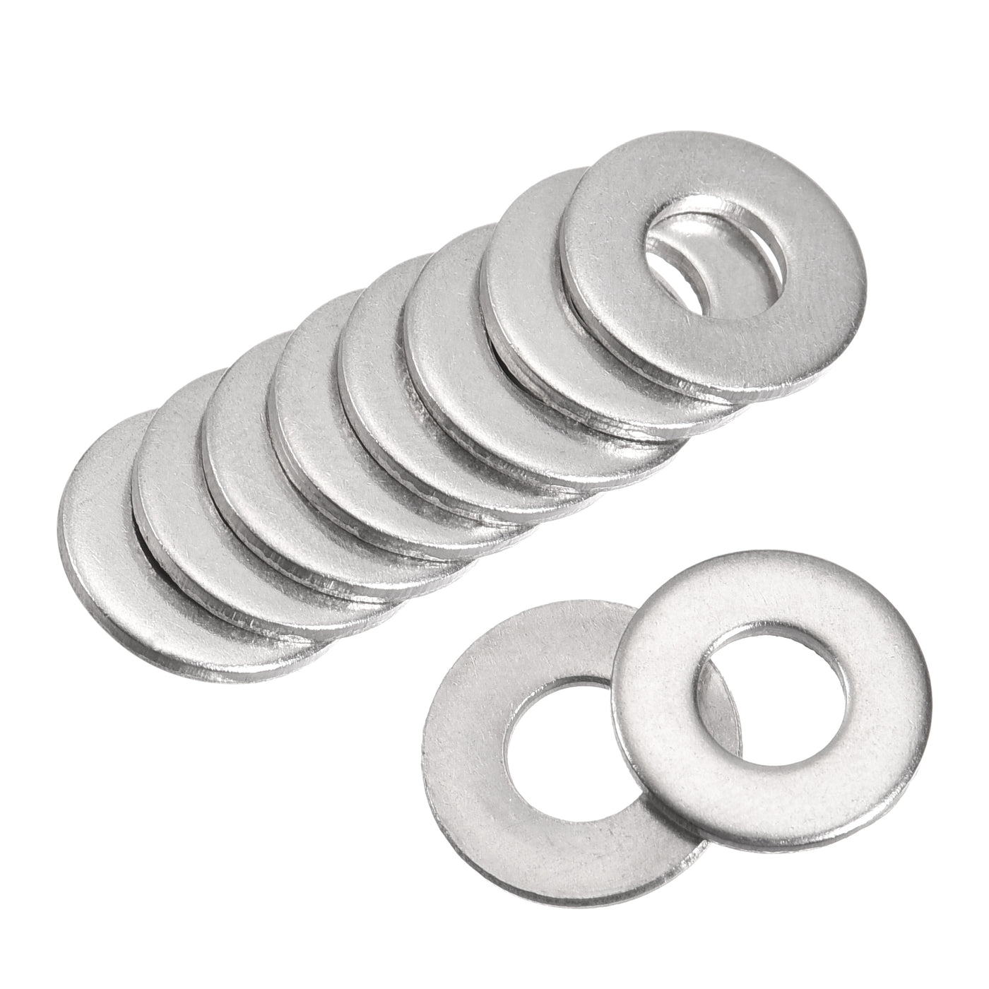 uxcell Uxcell 316 Stainless Steel Flat Washer for Screw Bolt Fastener Machine