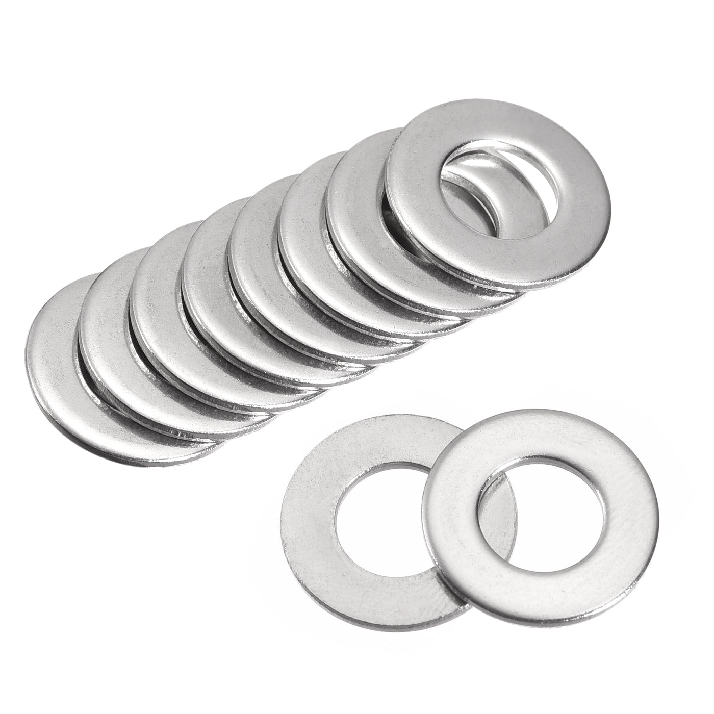 uxcell Uxcell 316 Stainless Steel Flat Washer for Screw Bolt for Machine