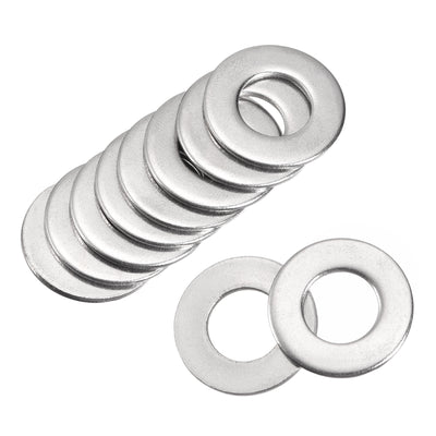 Harfington Uxcell 316 Stainless Steel Flat Washer for Screw Bolt for Furniture