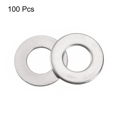 Harfington Uxcell 316 Stainless Steel Flat Washer for Screw Bolt for Machine
