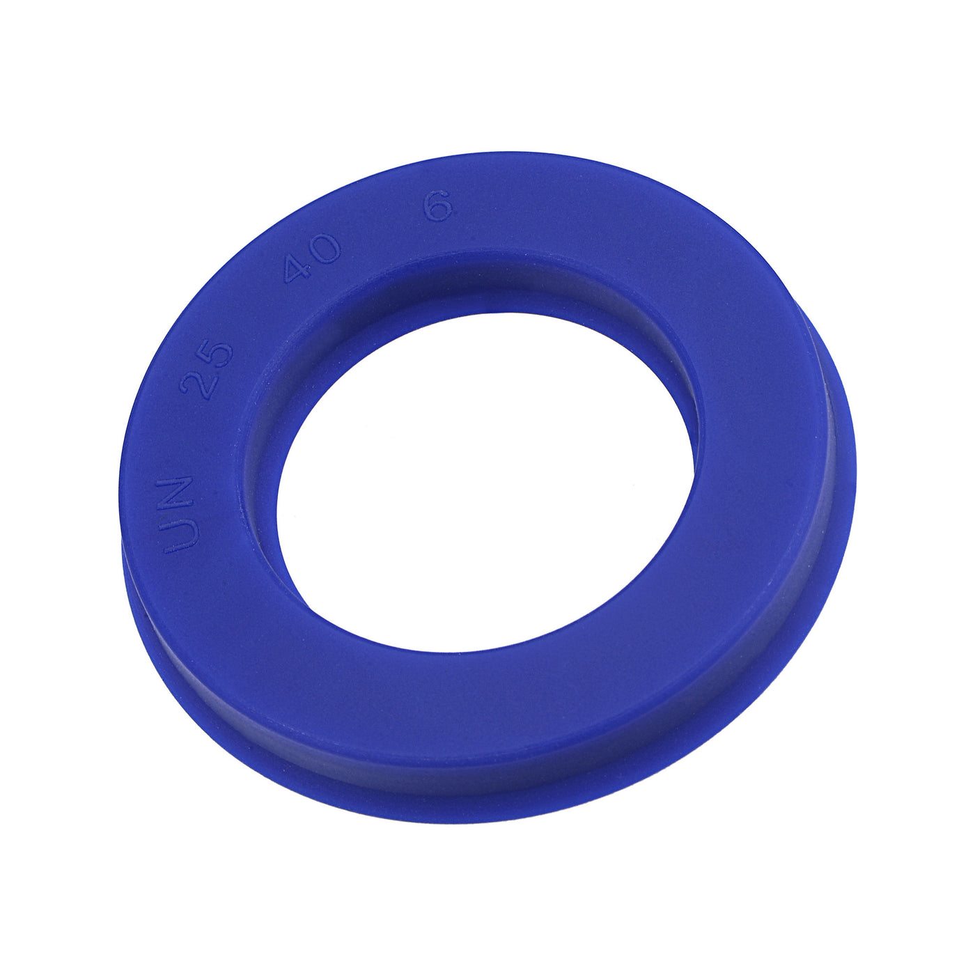 Harfington UN Radial Shaft Seal 25mm ID x 40mm OD x 6mm Width PU Oil Seal, Blue Pack of 5