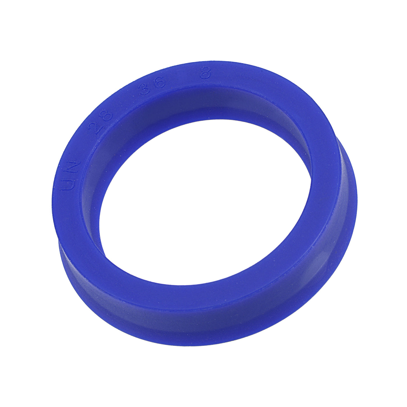 Harfington UN Radial Shaft Seal 28mm ID x 36mm OD x 8mm Width PU Oil Seal, Blue Pack of 5