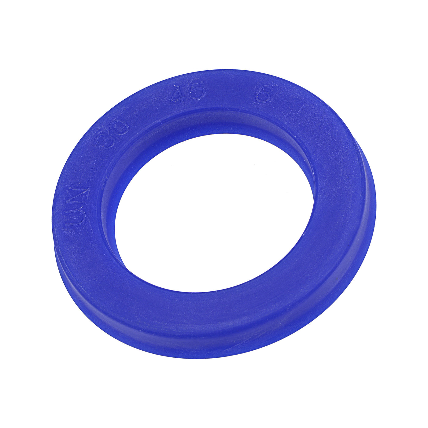 Harfington UN Radial Shaft Seal 30mm ID x 45mm OD x 6mm Width PU Oil Seal, Blue Pack of 5