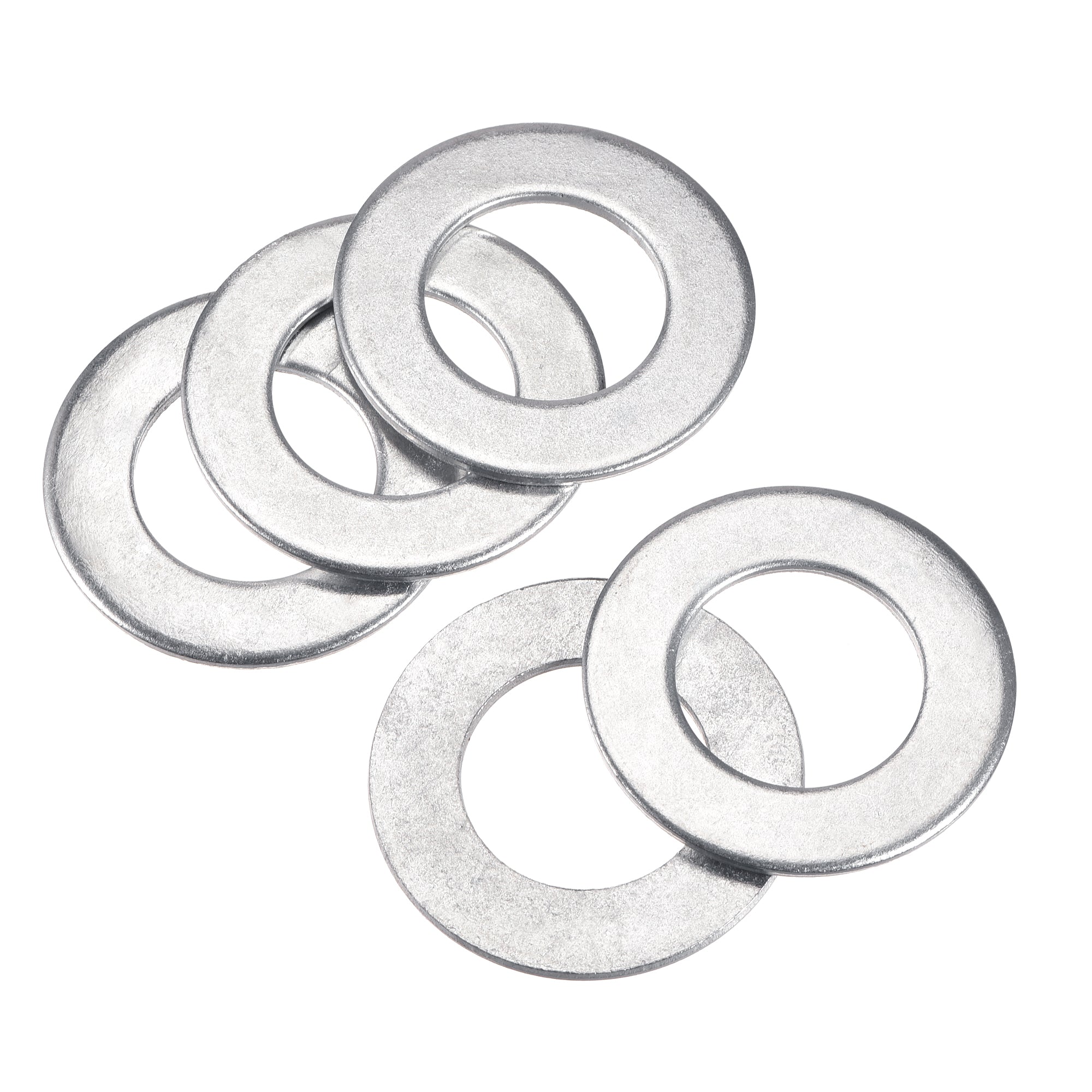 Uxcell 60mm x 33mm x 3mm Carbon Steel Flat Washer for Screw Bolt 5Pcs ...