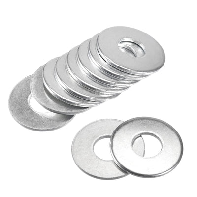 Harfington Uxcell Carbon Steel Flat Washer for Screw Bolt for Bolts and Furniture