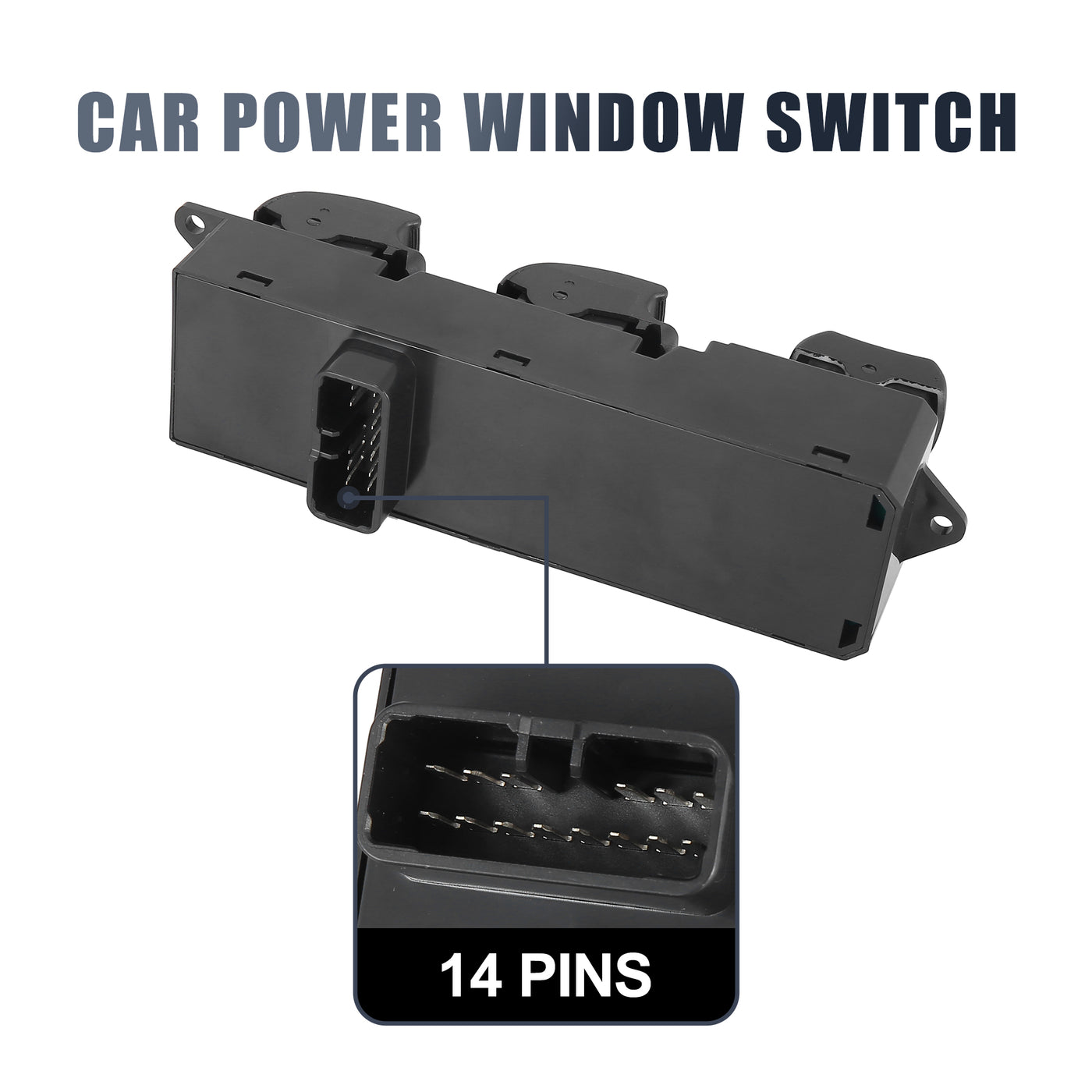 X AUTOHAUX Master Driver Side Power Window Switch 8608A196 Replacement for Mitsubishi SL
