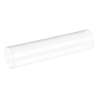 Harfington Clear Rigid Acrylic Pipe 41mm ID x 45mm OD x 200mm Round Tube