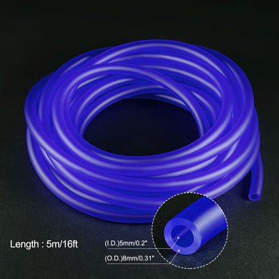 Harfington PVC Petrol Fuel Line Hoses for Chainsaws Lawn Mower String Trimmer Blowers Small Engines