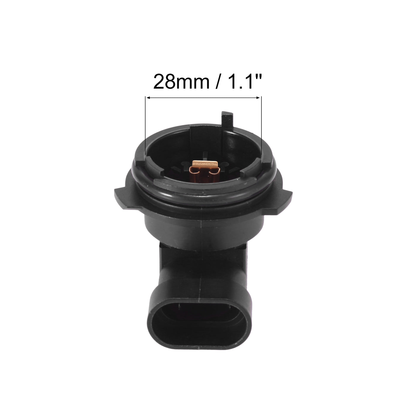 X AUTOHAUX Headlight Socket H7 Lamp Bulb Holder Base 1226084 9118046 for Opel for Astra G Zafira a