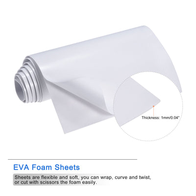 Harfington EVA Foam Sheets Self Adhesive Back Thickness