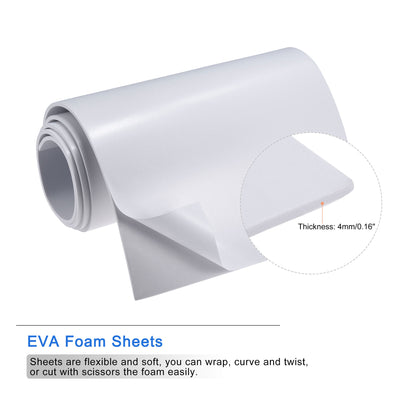 Harfington EVA Foam Sheets Self Adhesive Back Thickness