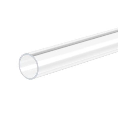 Harfington Acrylic Pipe Clear 12mmx15mm 500mm for Water Pipe, Lighting