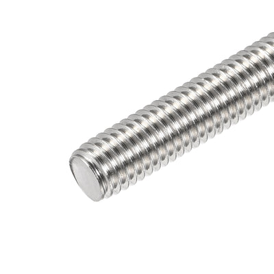 Harfington Uxcell 15pcs M8 x 30mm Fully Threaded Rod 304 Stainless Steel Right Hand Threads
