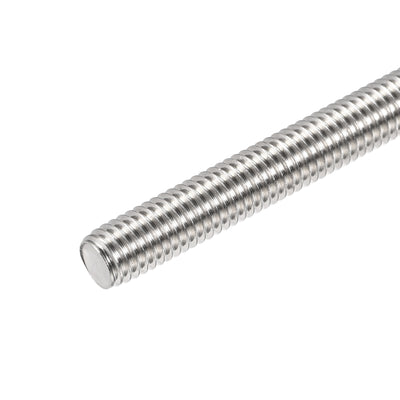 Harfington Uxcell 15pcs M8 x 60mm Fully Threaded Rod 304 Stainless Steel Right Hand Threads