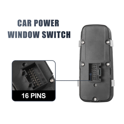 Harfington Master Driver Side Power Window Switch 99161315502DML Replacement for Porsche Cayman 2014 2015 2016 for Boxster 2013 2014 2015 2016