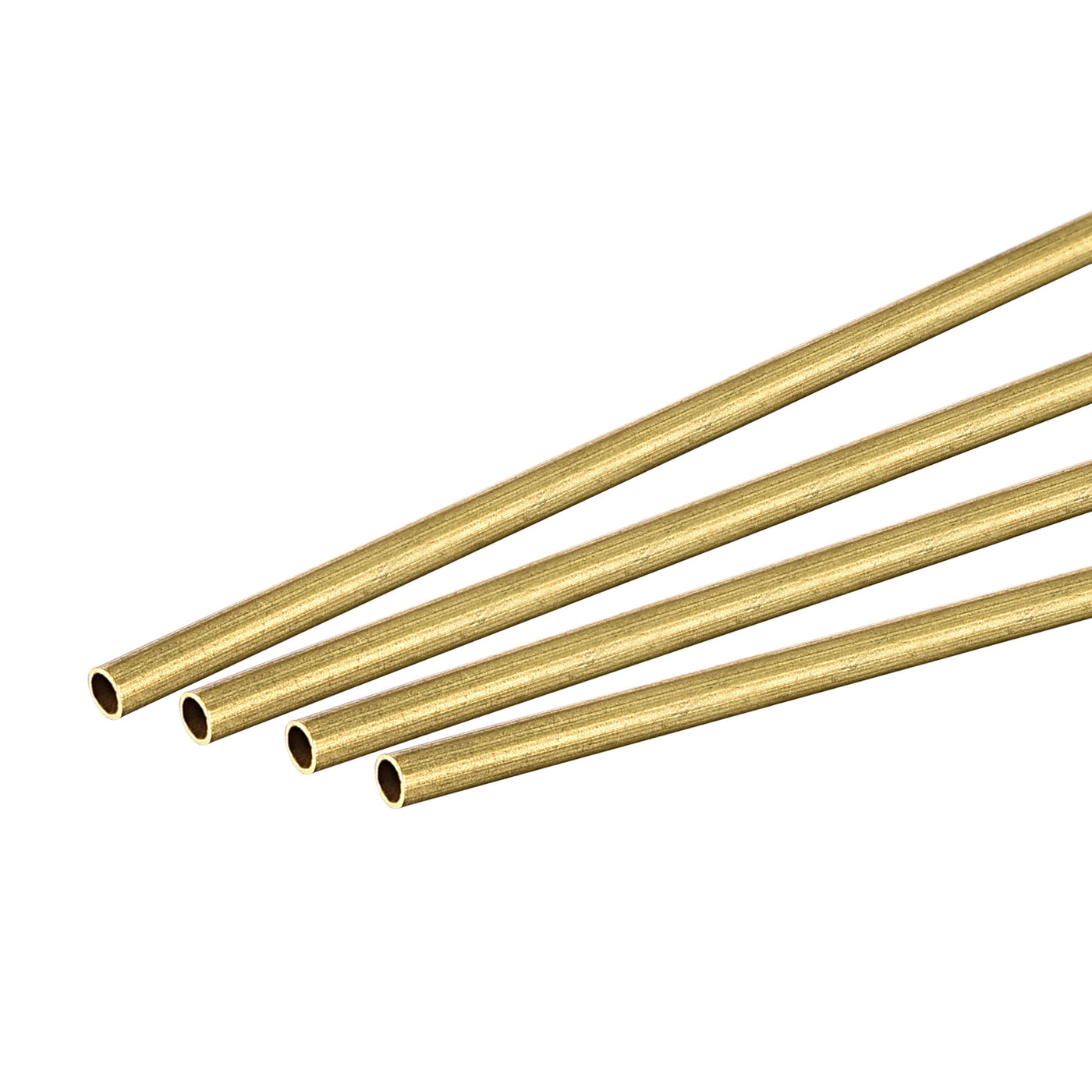 uxcell Uxcell Brass Tubing Seamless Passivation Finish Straight Pipe Tubes