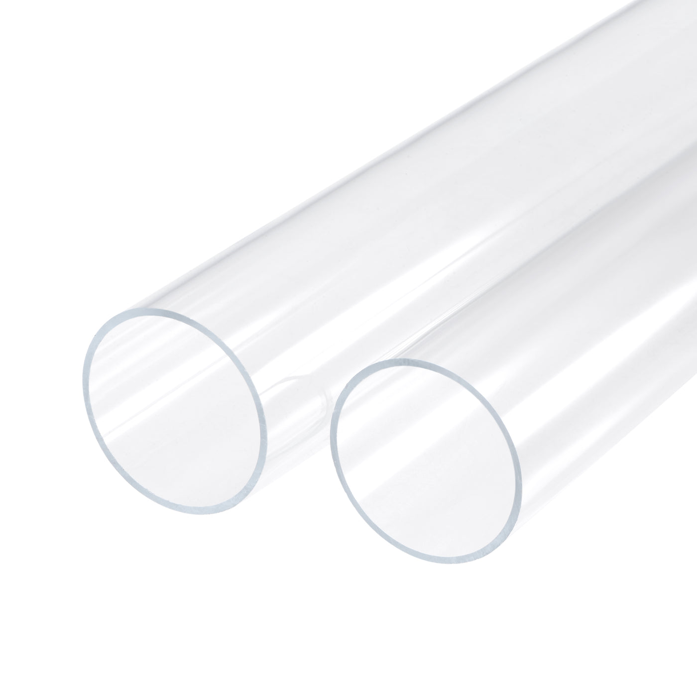 Harfington Acrylic Pipe Rigid Round Tube for Lighting Models Plumbing Crafts