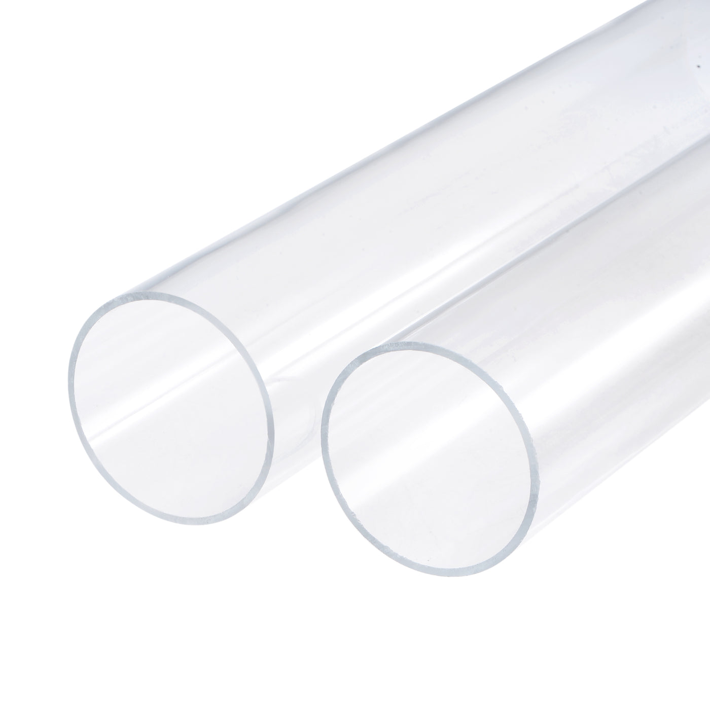 Harfington Acrylic Pipe Rigid Round Tube for Lighting Models Plumbing Crafts