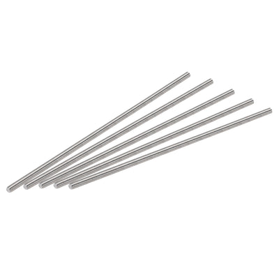 Harfington Uxcell 15pcs M3 x 100mm Fully Threaded Rod 304 Stainless Steel Right Hand 0.5mm Pitch