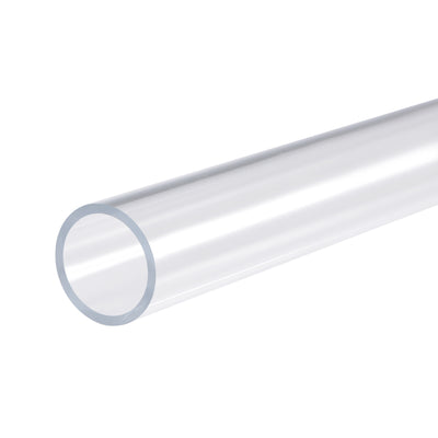 Harfington Acrylic Pipe Round Tube High Impact for Lighting, Models, Plumbing, Craft