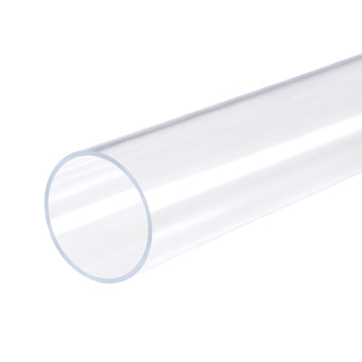 Harfington Acrylic Pipe Round Tube High Impact for Lighting, Models, Plumbing, Crafts