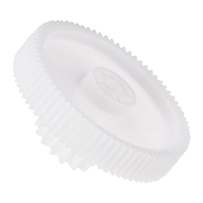 Harfington Plastic Gear 16 and 78 Teeth 80mm x 32mm Diameter for Meat Grinder Kitchen