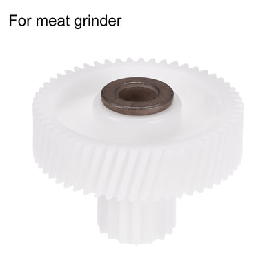 Harfington Plastic Gear 16 and 54 Teeth 47mm x 18mm Diameter for Meat Grinder Kitchen