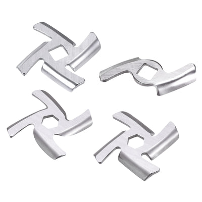 Harfington Meat Grinder Blade 45mm 47mm 49mm Stainless Steel Knife Cutter Replacement for Grinders 1 Set