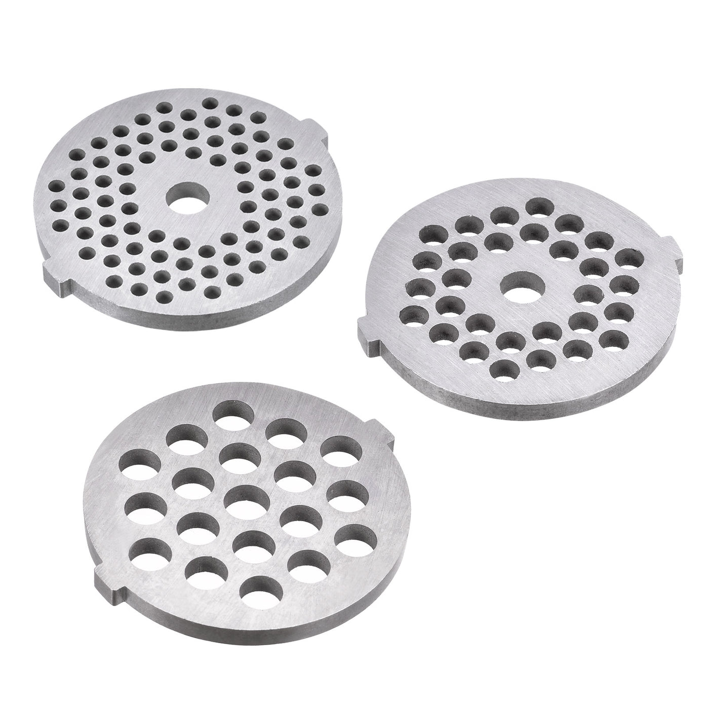 Harfington Meat Grinder Plate 3mm 5mm 7mm Stainless Steel Replacement for Grinders 1 Set