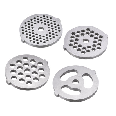Harfington Meat Grinder Plate 3mm 5mm 7mm Stainless Steel Disc for Grinders 1 Set