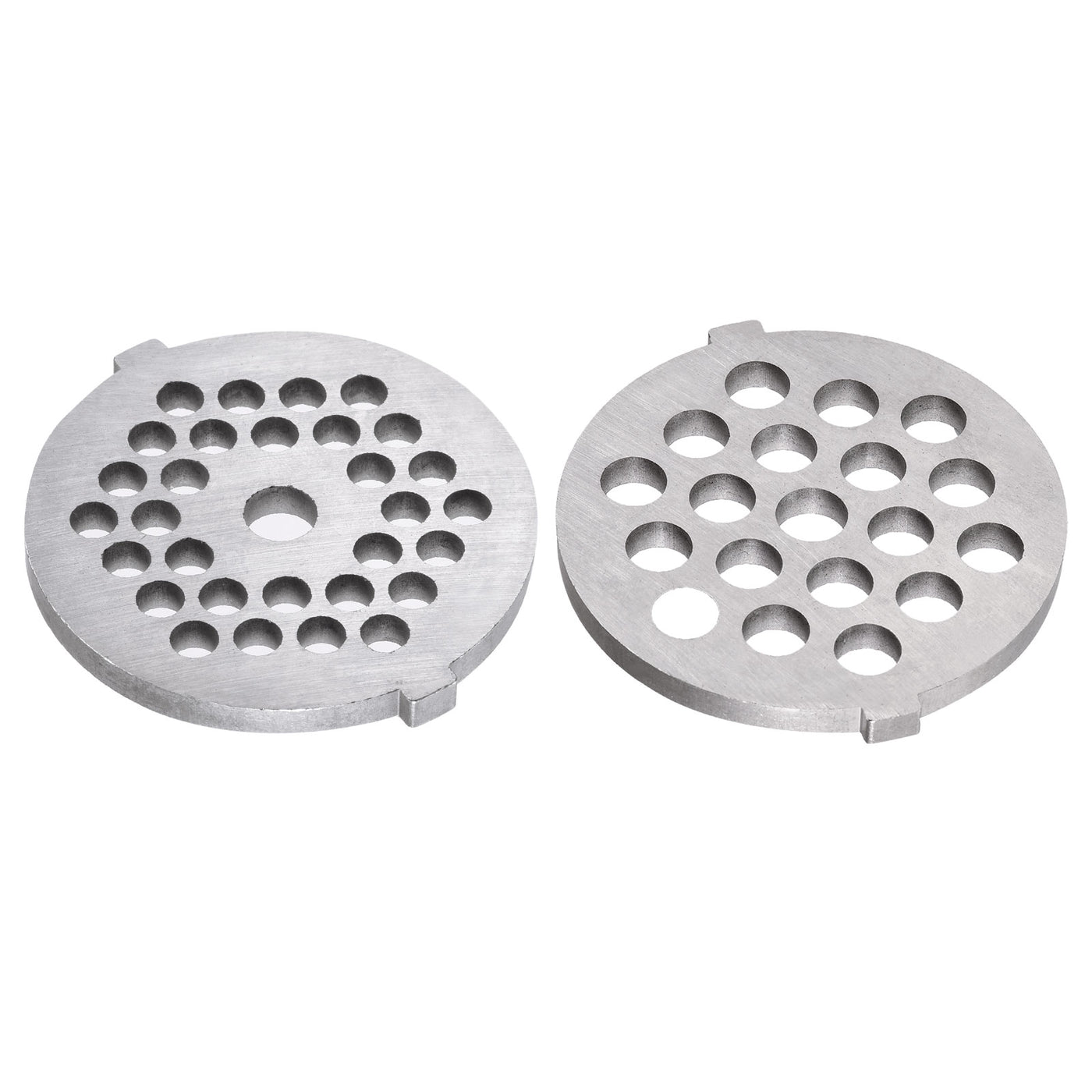 Harfington Meat Grinder Blade 47mm and Plate 5mm 7mm Stainless Steel for Grinders 1 Set