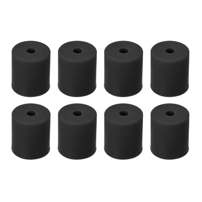 Harfington Silicone Leveling Column Silicone Buffer 18mm Black for 3D Printer 8pcs