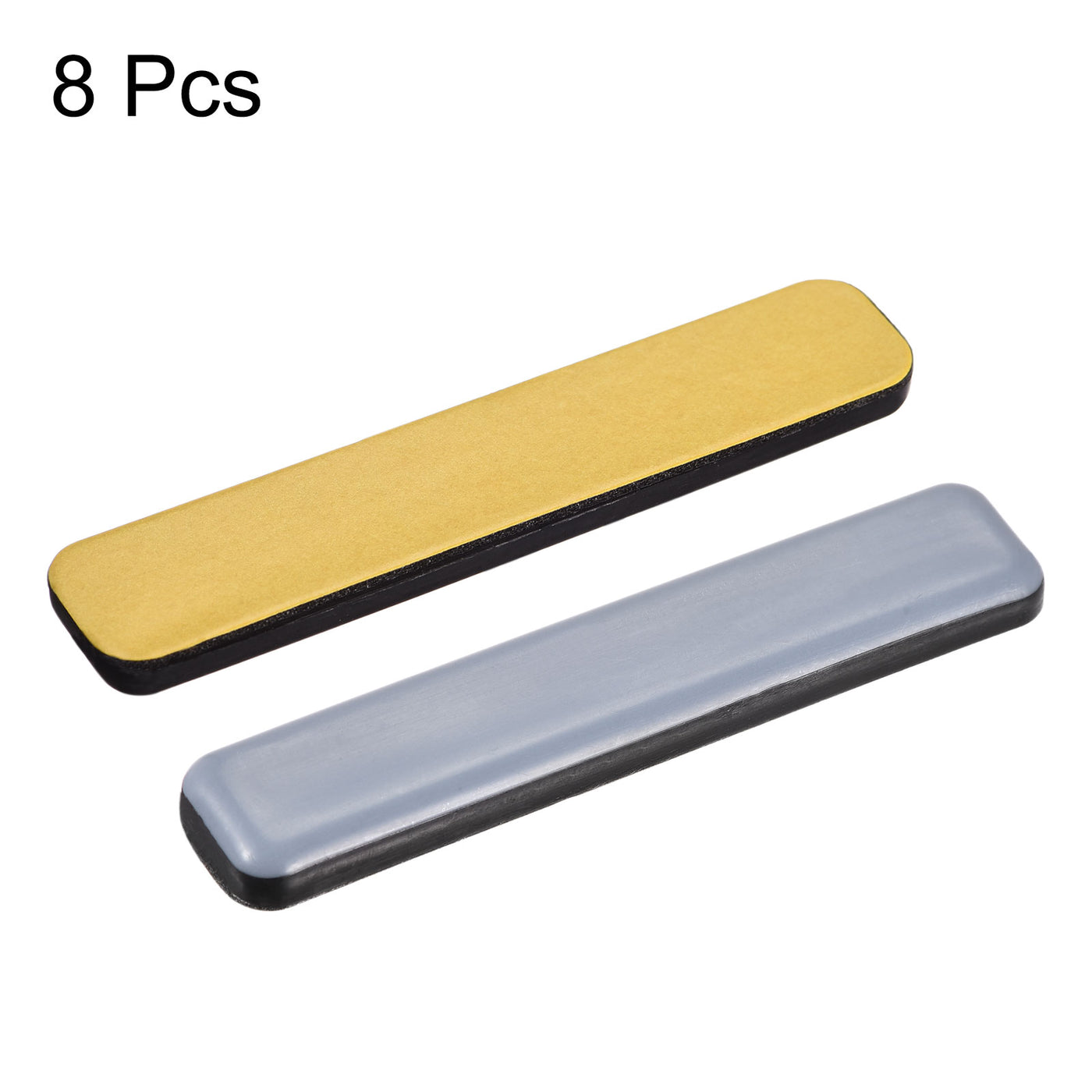 uxcell Uxcell Rectangle PTFE Furniture Sliders Adhesive Self Stick
