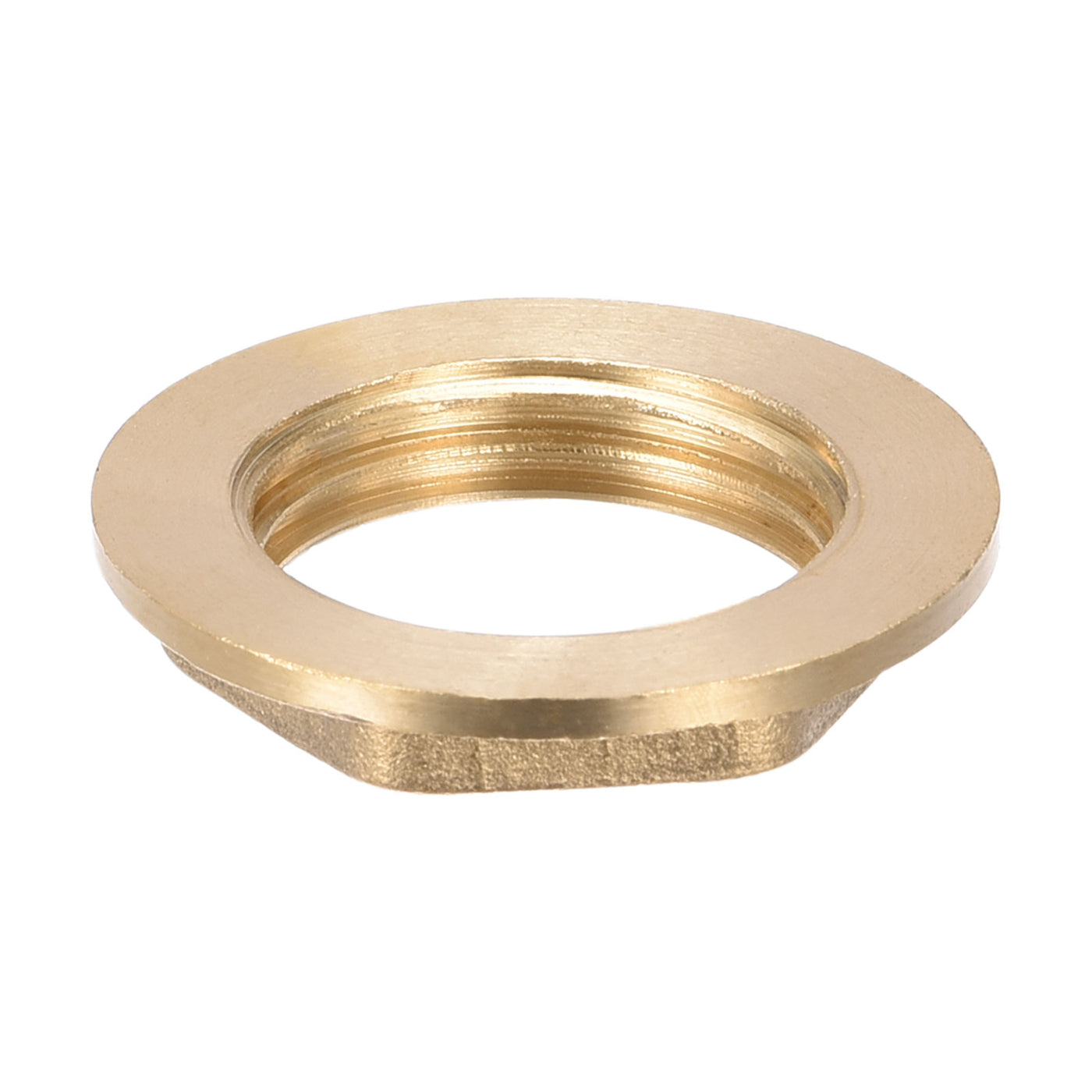 uxcell Uxcell Lock Nut with Flange, Hex Brass Female Locknut for Plumbing