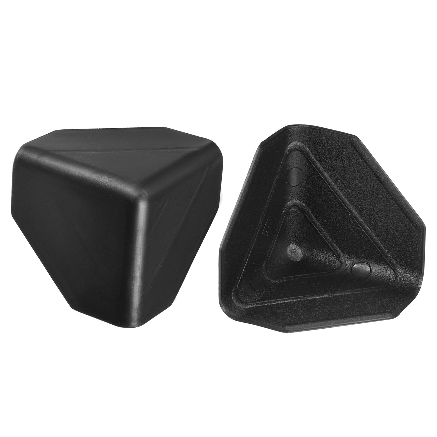 Harfington Corner Protector PP Plastic 2.36" x 2.36" x 2.36" for Carton Black Pack of 16