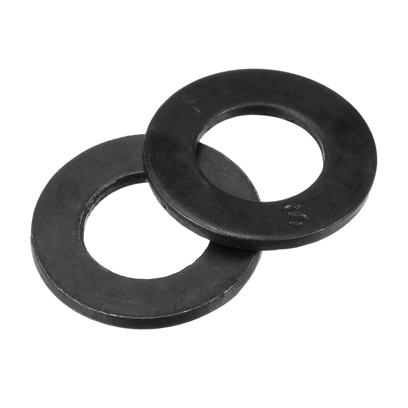 uxcell Uxcell 3/8-Inch Flat Washer, Alloy Steel Black Oxide Finish Pack of 50