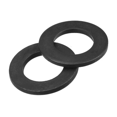 Harfington Uxcell 3/4-Inch Flat Washer, Alloy Steel Black Oxide Finish Pack of 10
