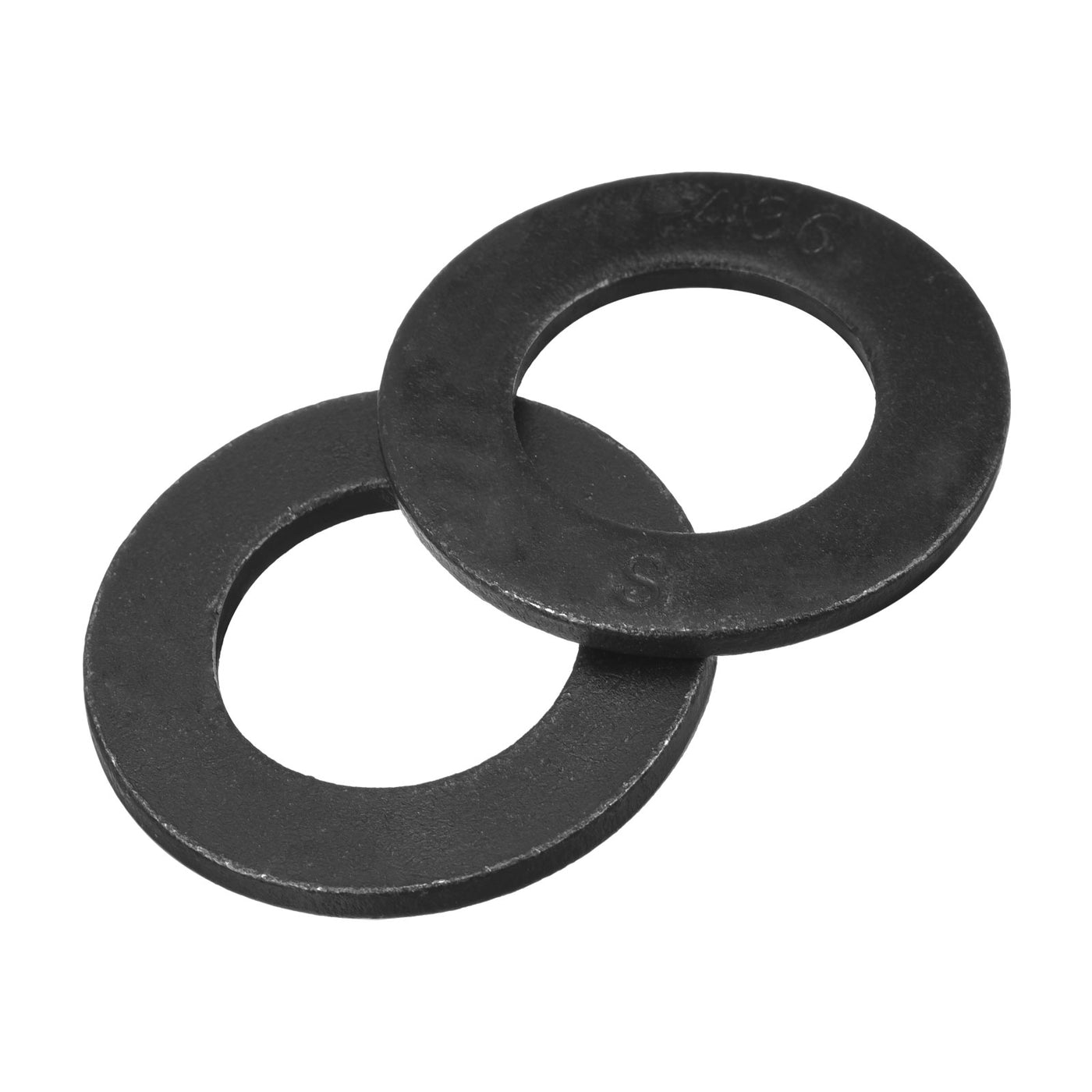 uxcell Uxcell 1-Inch Flat Washer, Alloy Steel Black Oxide Finish Pack of 10