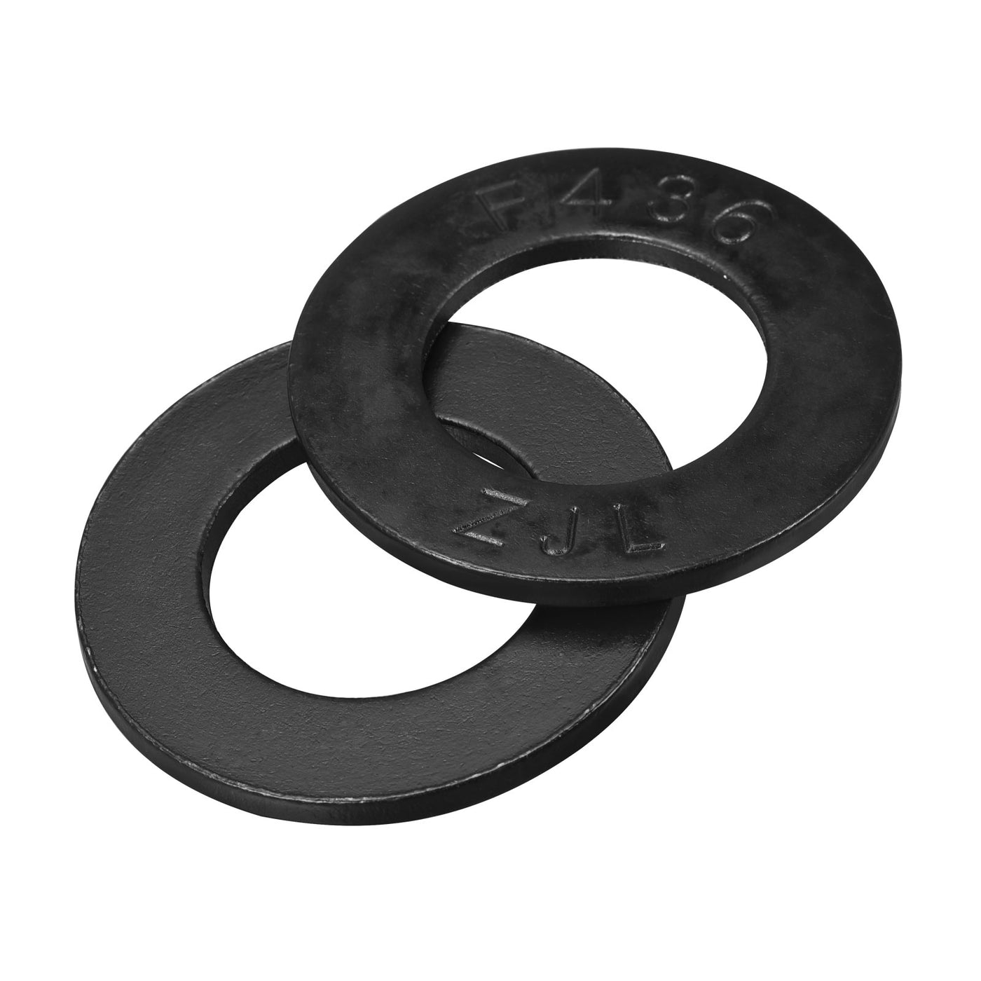 uxcell Uxcell 1-1/8-Inch Flat Washer, Alloy Steel Black Oxide Finish Pack of 10