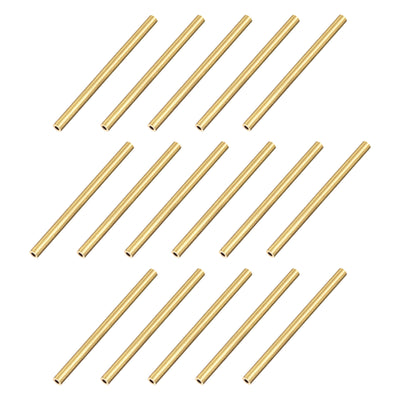 Harfington Uxcell Brass Metal Tubing Seamless Straight Pipes Tubes