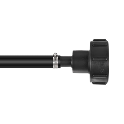 Harfington IBC Tank Hose Adapter, Coarse Thread to Barbed Hose Connector Fitting