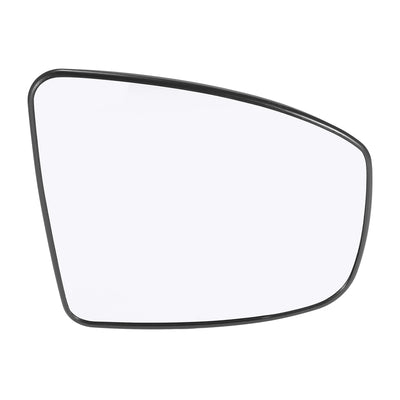 X AUTOHAUX Car Rearview Right Passenger Side Heated Mirror Glass Replacement W/ Backing Plate for Nissan Murano 2009 2010 2011 2013 2014