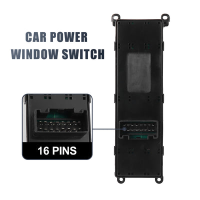 Harfington Master Driver Side Power Window Switch 93570-1W155 Replacement for Kia Rio 2012-2015