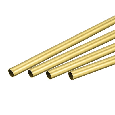 Harfington Uxcell Brass Tubing Seamless Straight Pipes Tubes