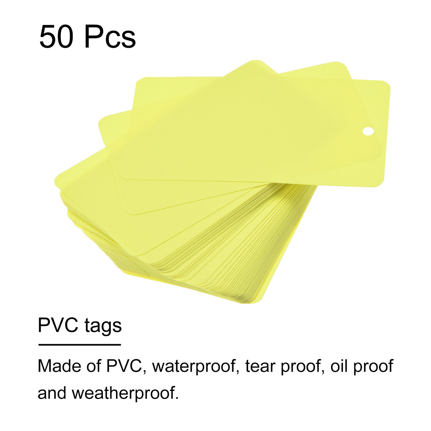 Harfington Waterproof Wires Plastic Shipping Tags