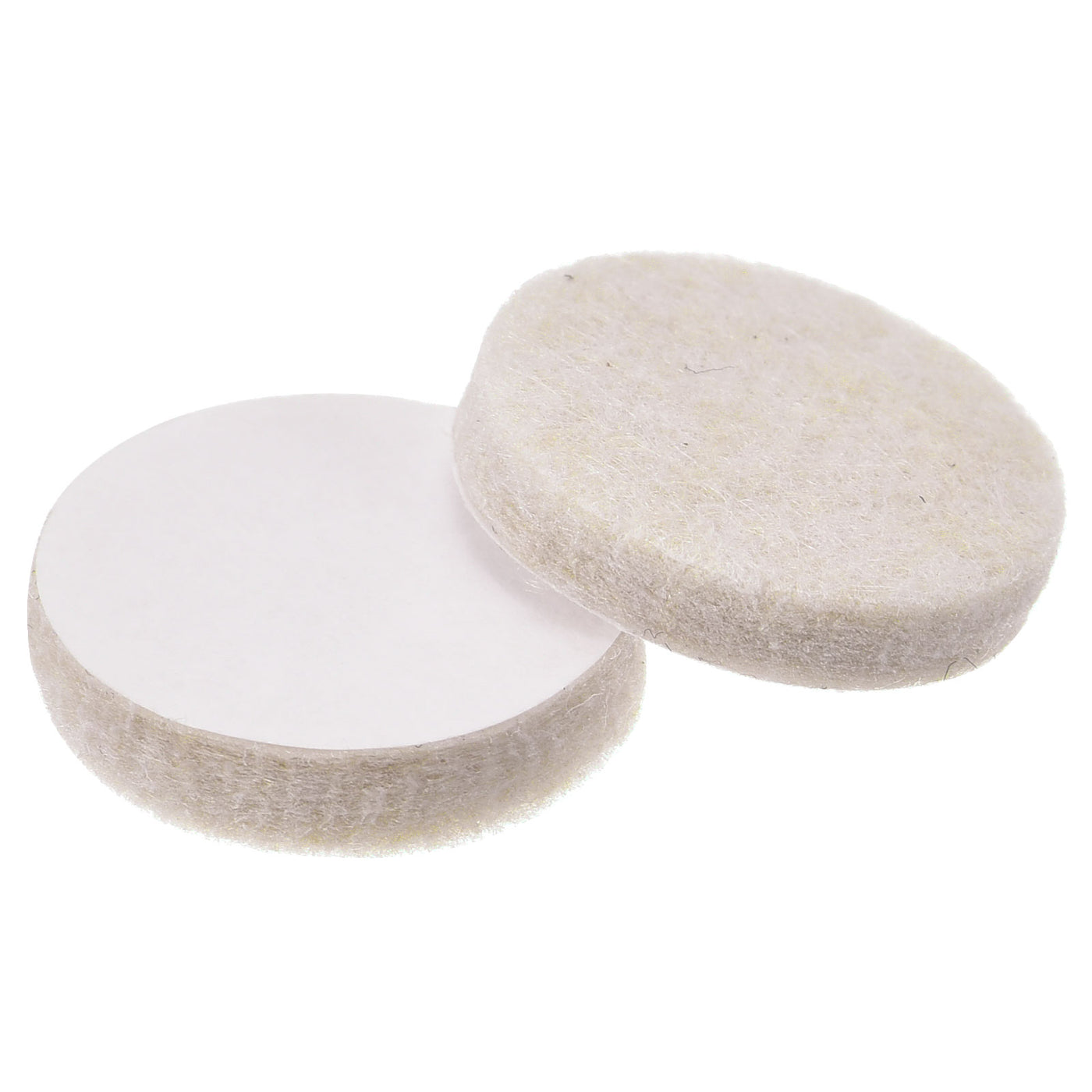 uxcell Uxcell Felt Furniture Pads 20mm Dia Self-stick Anti-scratch Floor Protector 50 Pads