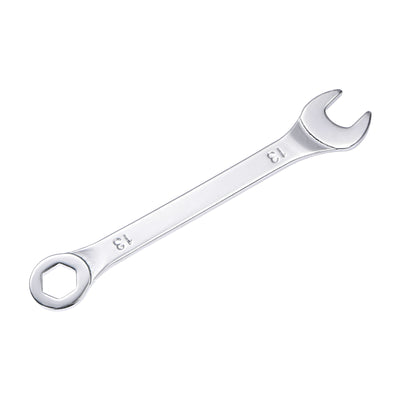 Harfington Uxcell Thin 6-Point Combination Wrench, Metric High Carbon Steel
